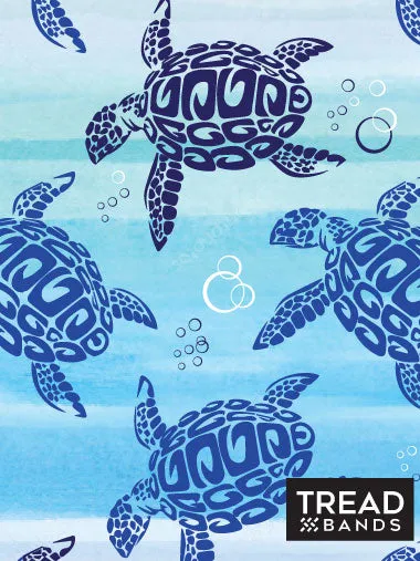 All-Season Contoured Headband - Akumal Sea Turtles