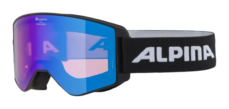 Alpina M40 Narkoja Hm Winter Sports Goggles Black, Blue Unisex