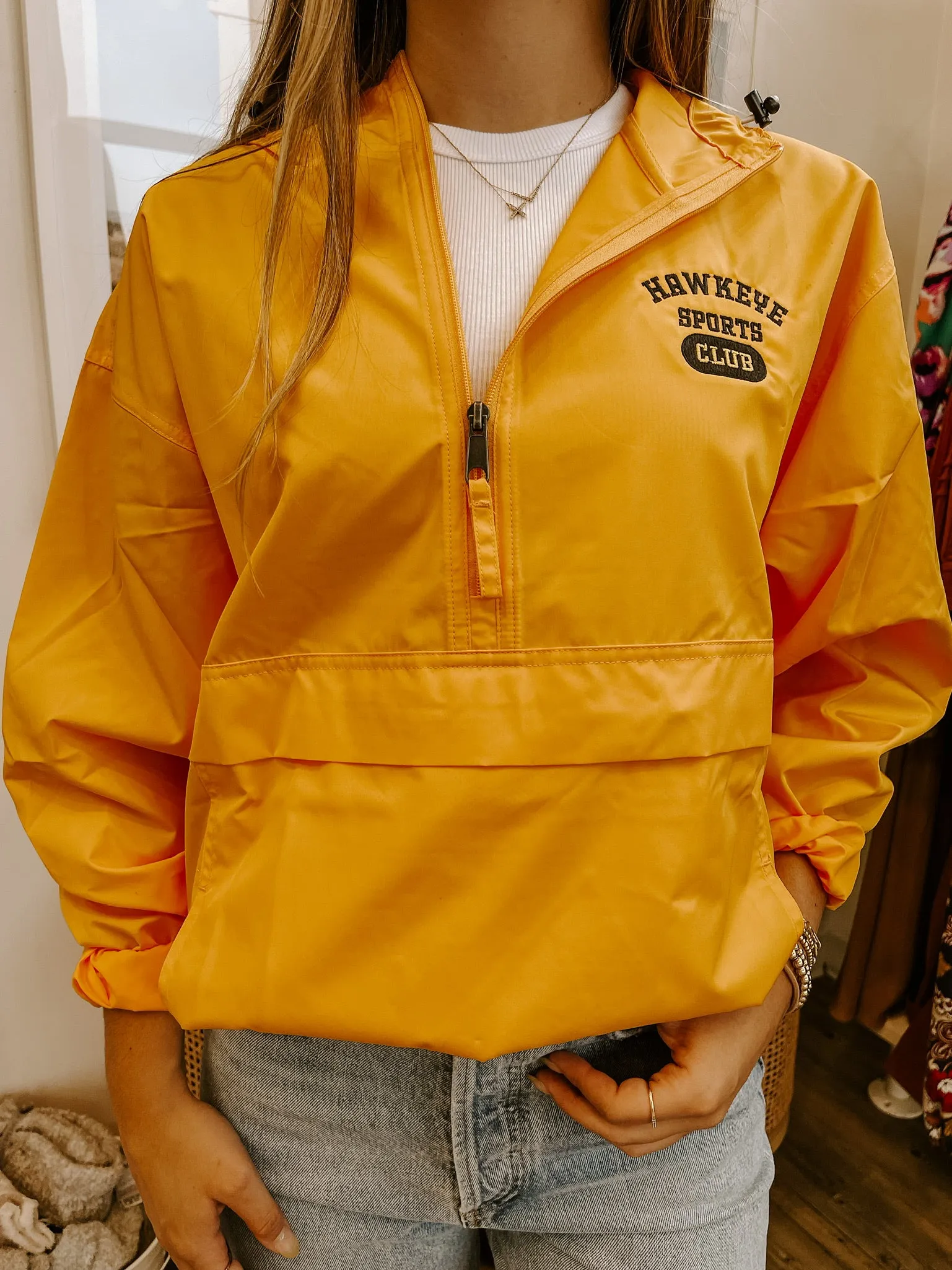 Blond Genius - Hawkeye Sports Club Quarter Zip Jacket