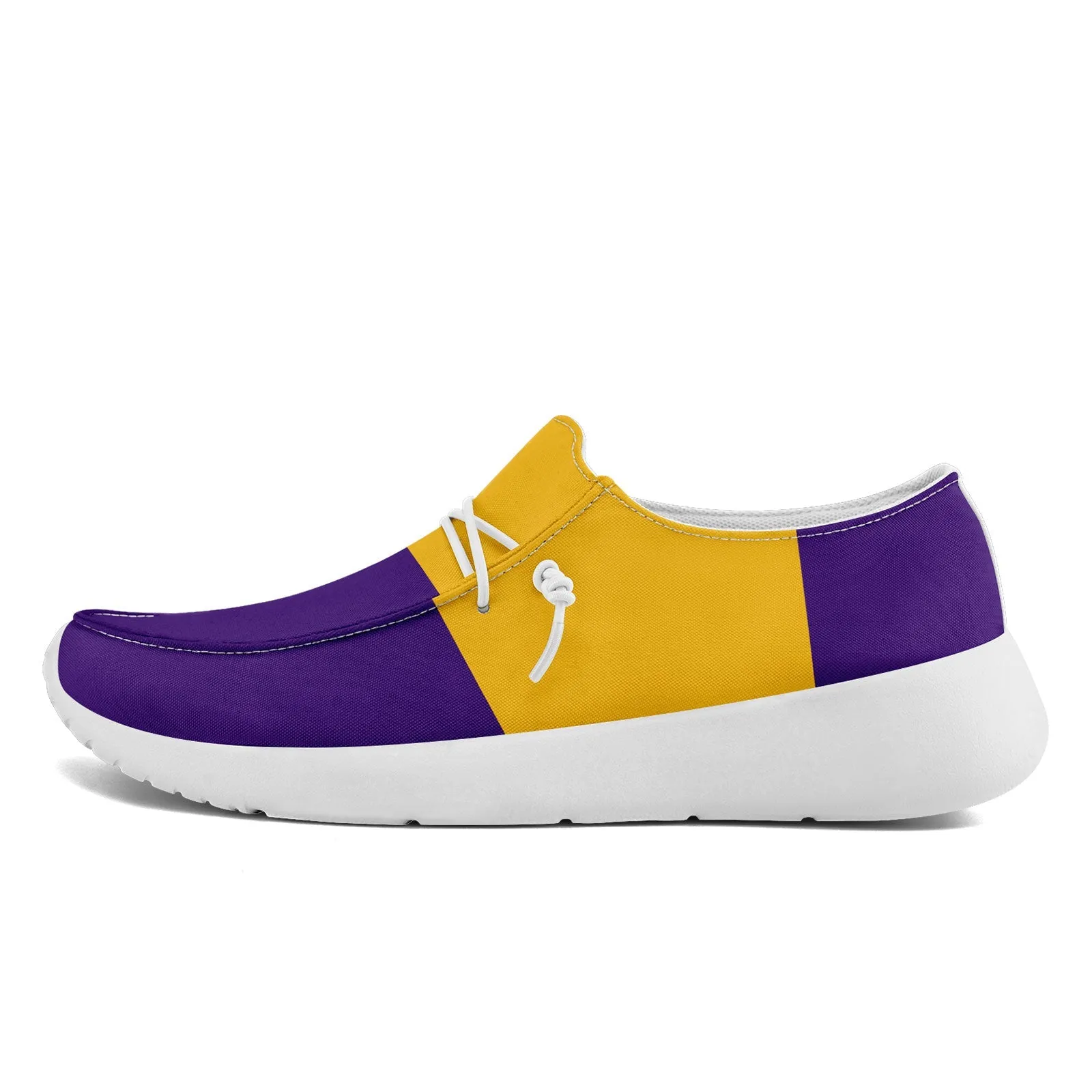 Custom Purple Yellow Minnesota Jacket and Sports Shoes Combo Offer Personalized Combo ZH-D020294-17