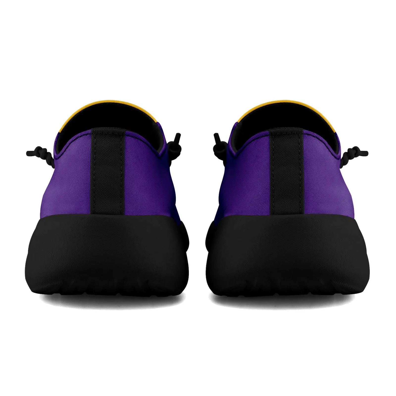 Custom Purple Yellow Minnesota Jacket and Sports Shoes Combo Offer Personalized Combo ZH-D020294-17