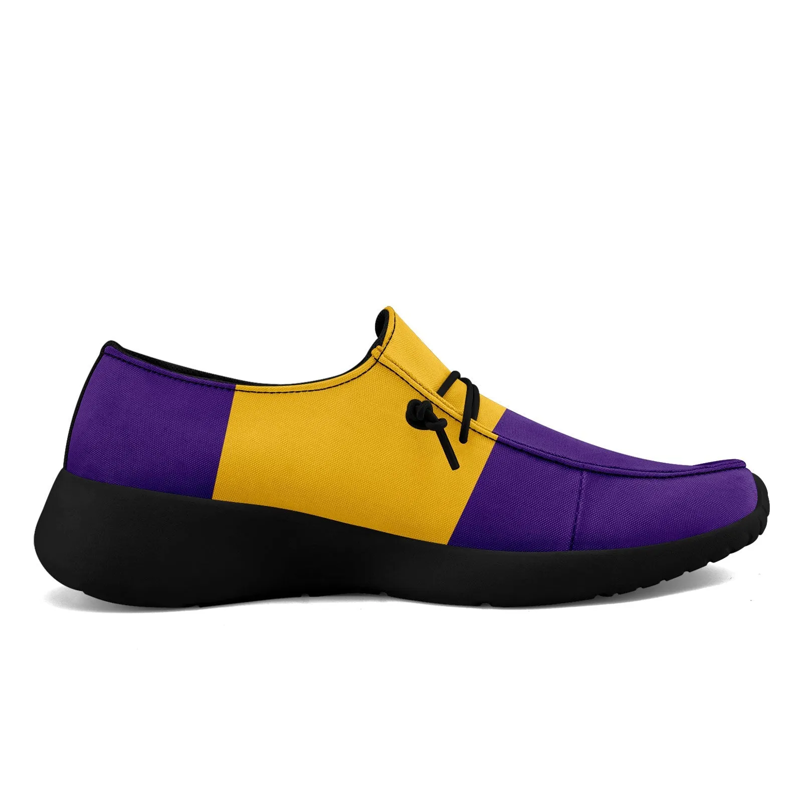 Custom Purple Yellow Minnesota Jacket and Sports Shoes Combo Offer Personalized Combo ZH-D020294-17