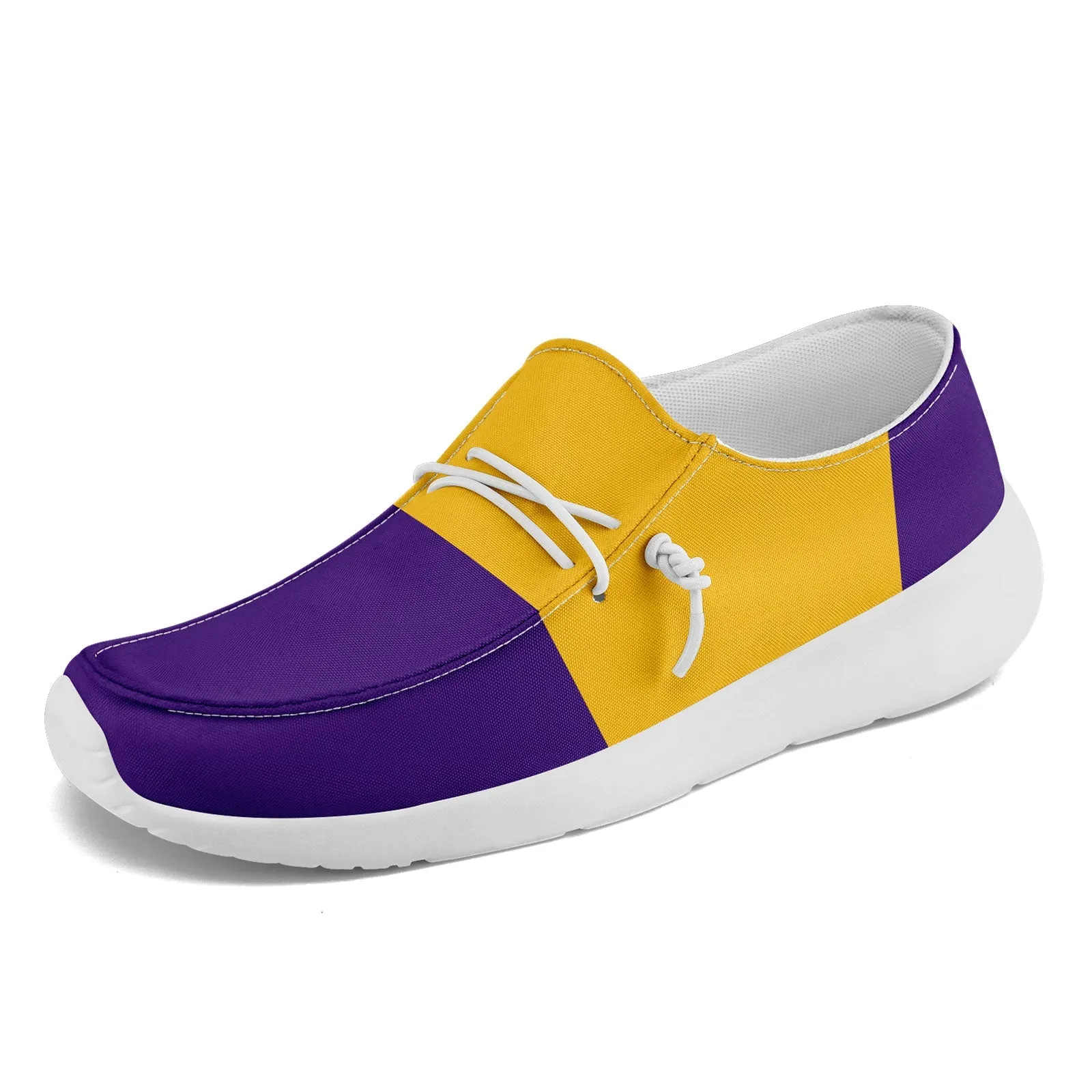 Custom Purple Yellow Minnesota Jacket and Sports Shoes Combo Offer Personalized Combo ZH-D020294-17