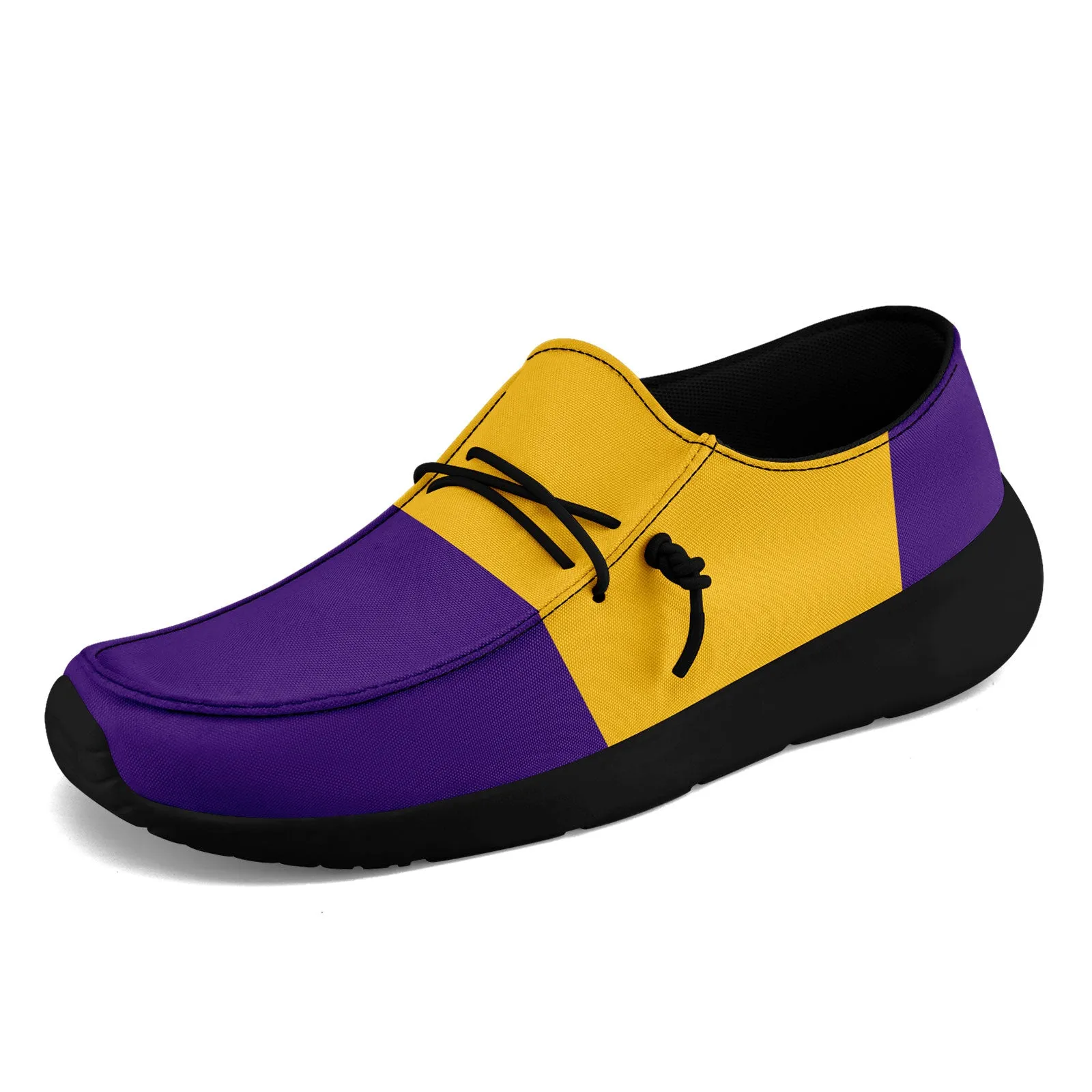 Custom Purple Yellow Minnesota Jacket and Sports Shoes Combo Offer Personalized Combo ZH-D020294-17