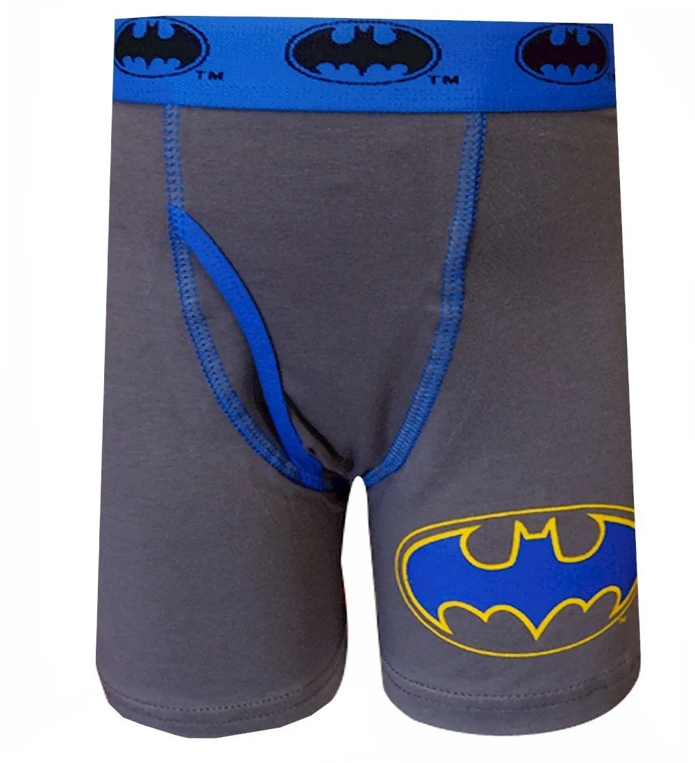 DC Comics Batman Gray Logo Boxer Briefs