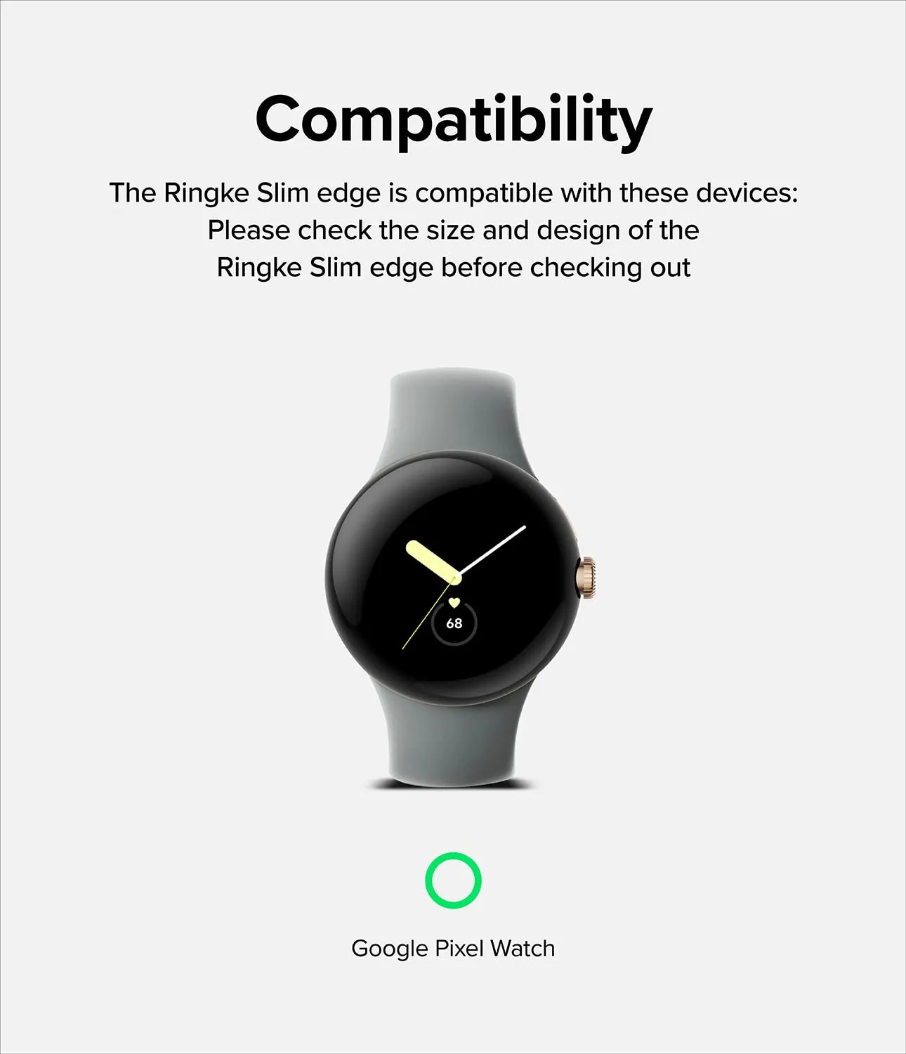 Google Pixel Watch 41mm | Air Sports - Clear & Matte Black