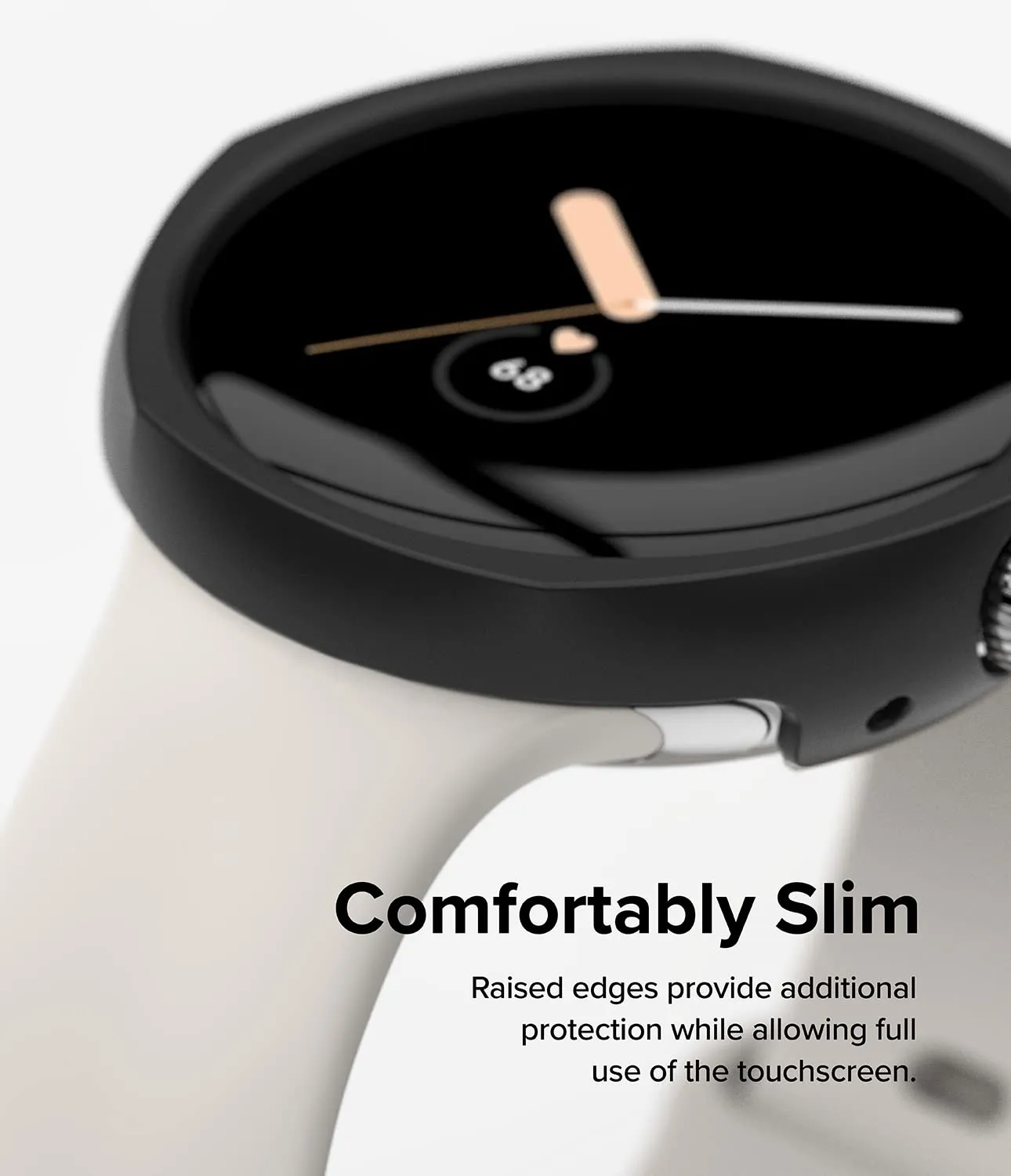 Google Pixel Watch 41mm | Air Sports - Clear & Matte Black