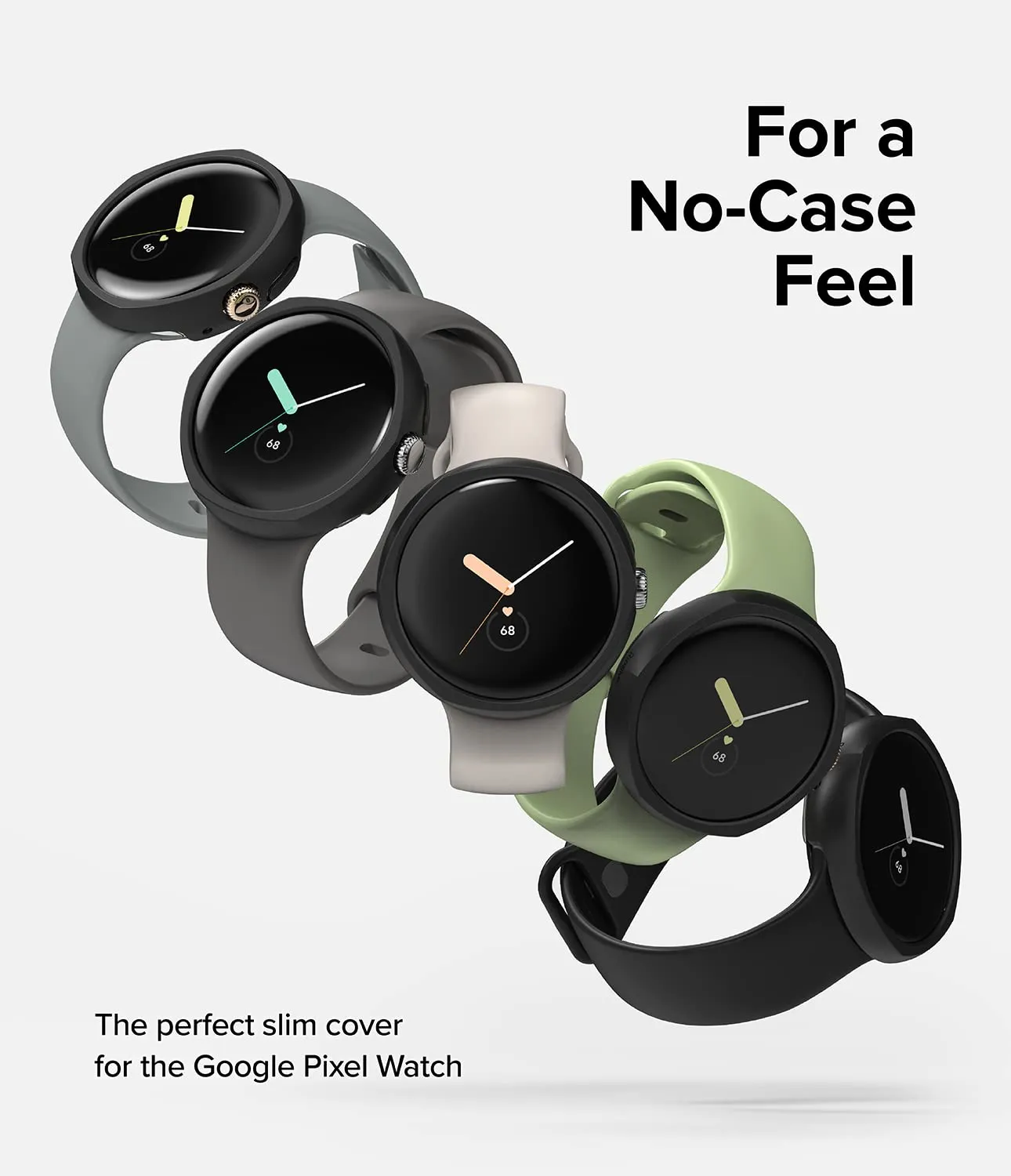 Google Pixel Watch 41mm | Air Sports - Clear & Matte Black