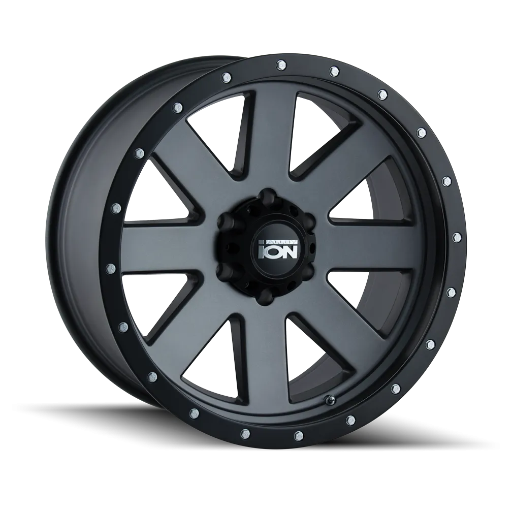 ION 134 | MATTE GUNMETAL/BLACK BEADLOCK | 6x139.7 | 18x9 | 18mm