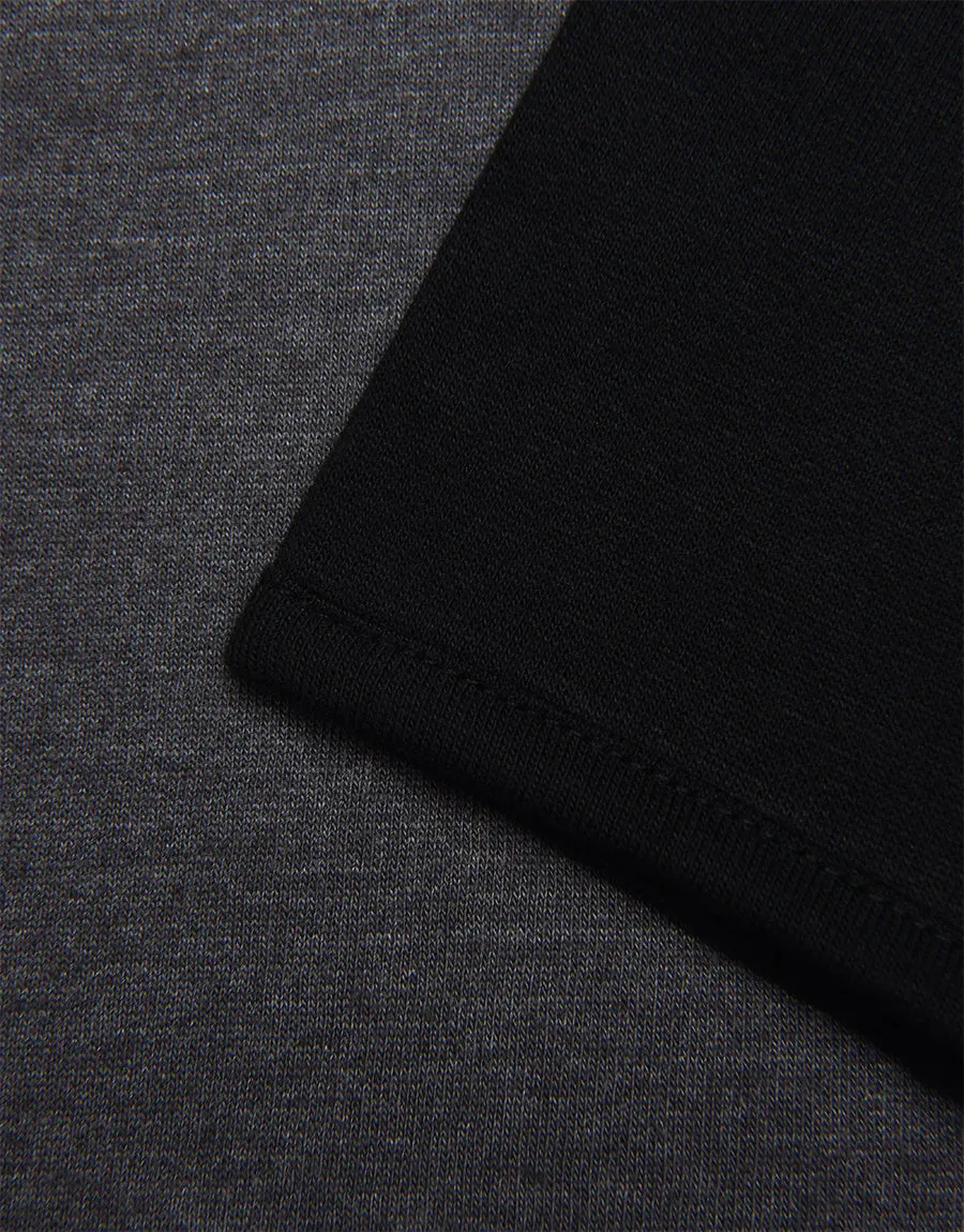 Kid's Printed Sweat Shirt Charcoal