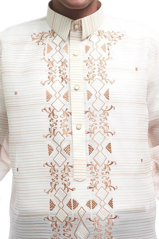 MJ32 - MADE-TO-ORDER - Jusi Pina Barong Tagalog