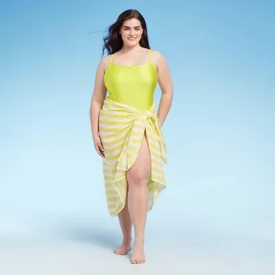 New - Women's Long Cover Up Sarong - Shade & Shore
