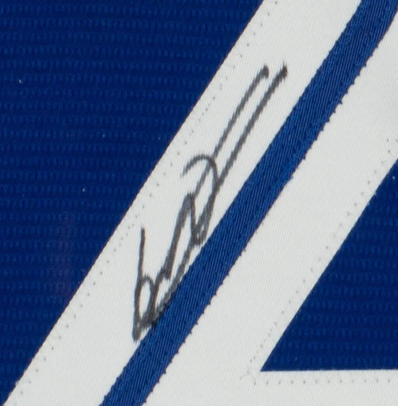 Vladimir Guerrero Jr. Signed Framed Toronto Blue Jays Majestic Jersey BAS