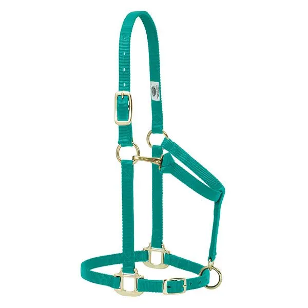 Weaver Original Adjustable Chin and Throat Snap Halter, 3/4" Arabian/Cob