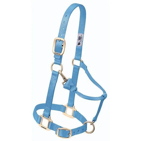 Weaver Original Adjustable Chin and Throat Snap Halter, 3/4" Arabian/Cob
