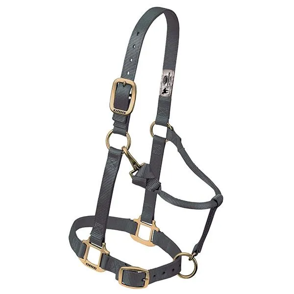 Weaver Original Adjustable Chin and Throat Snap Halter, 3/4" Arabian/Cob