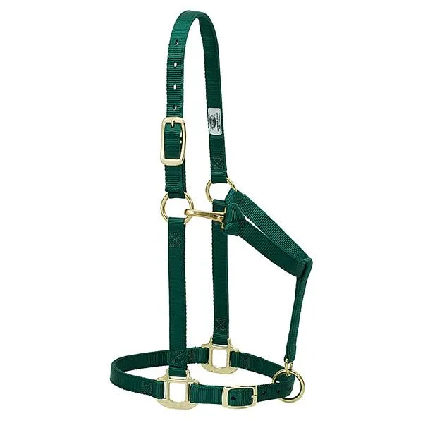 Weaver Original Adjustable Chin and Throat Snap Halter, 3/4" Arabian/Cob